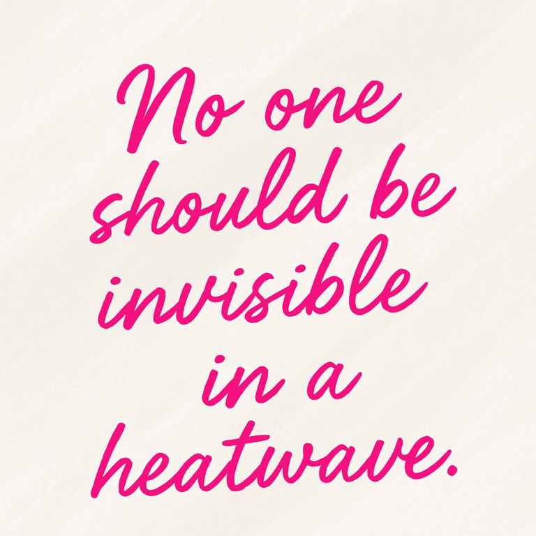 Homeless doesn't mean invisible.